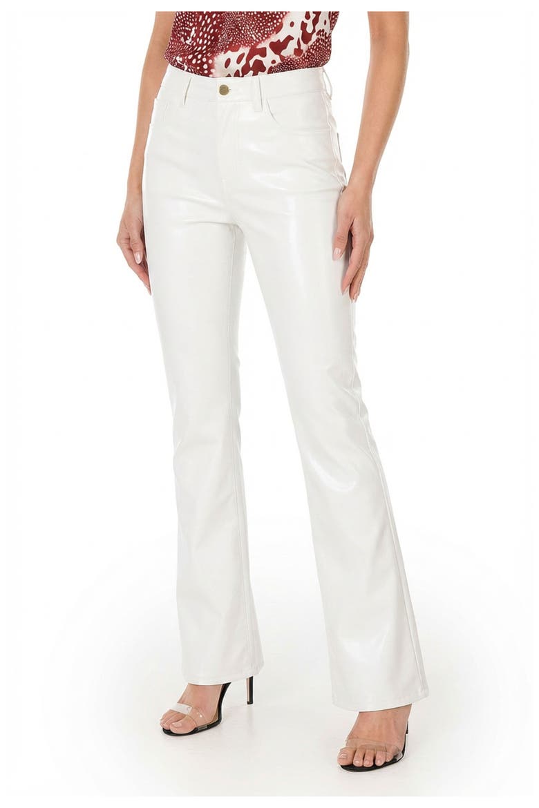Aria Flare Jean, Main, color, White