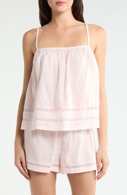 Peached Cotton Lawn Short Pajama Set