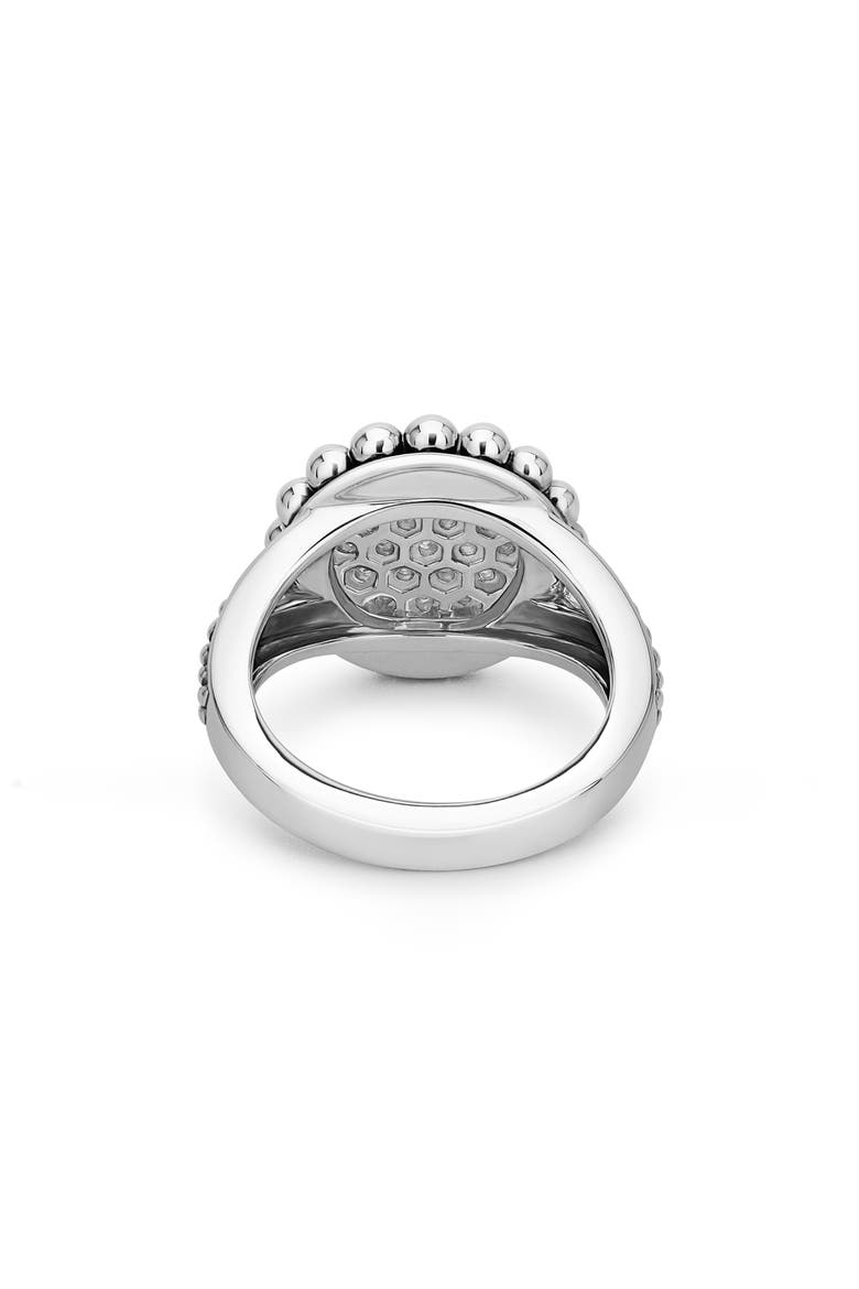 Caviar Spark Diamond Ring, Alternate, color, SILVER/ DIAMOND