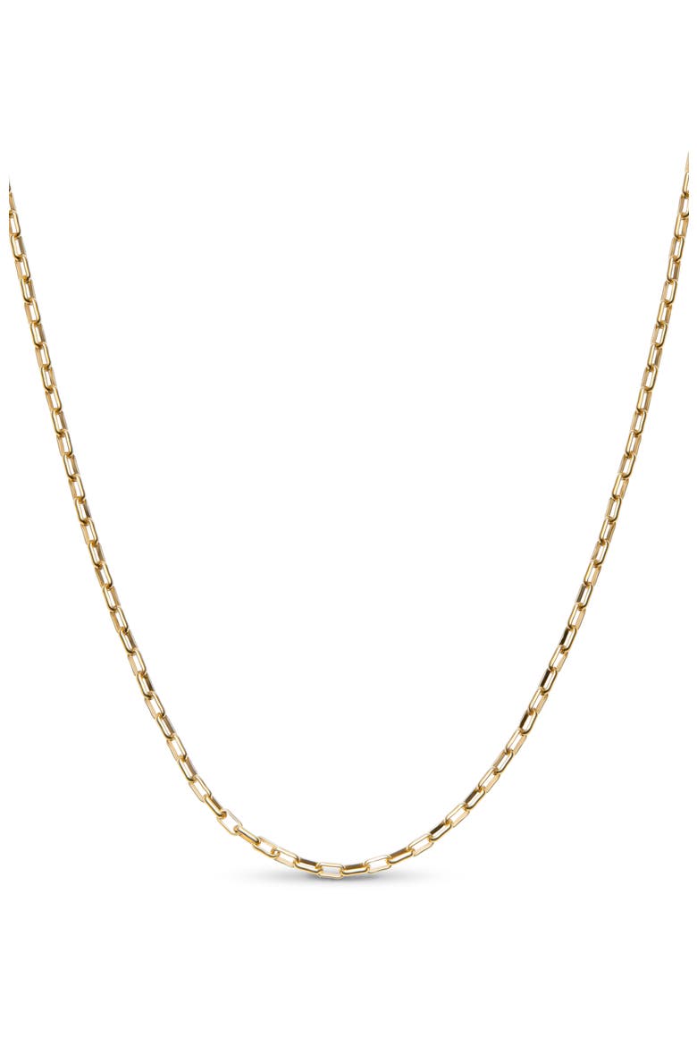 Gold Long Link Chain, Alternate, color, Gold