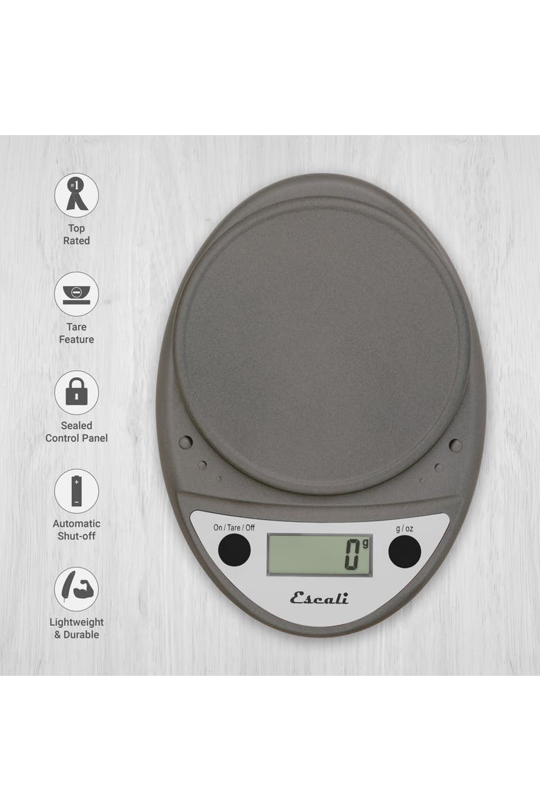 Primo Digital Scale, Alternate, color, Metallic