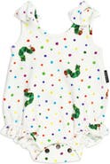 L'ovedbaby x The Very Hungry Caterpillar™ Organic Cotton Shoulder Tie Bodysuit