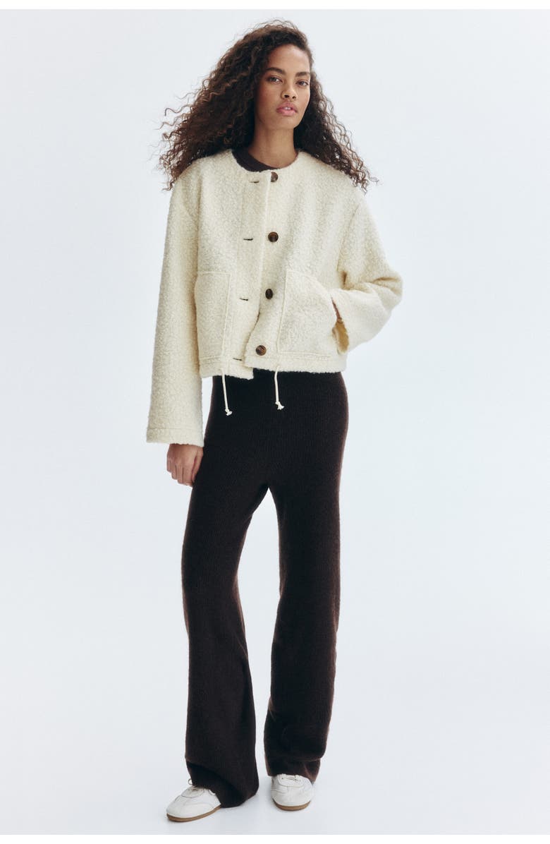 H&M Teddy Jacket, Alternate, color, 