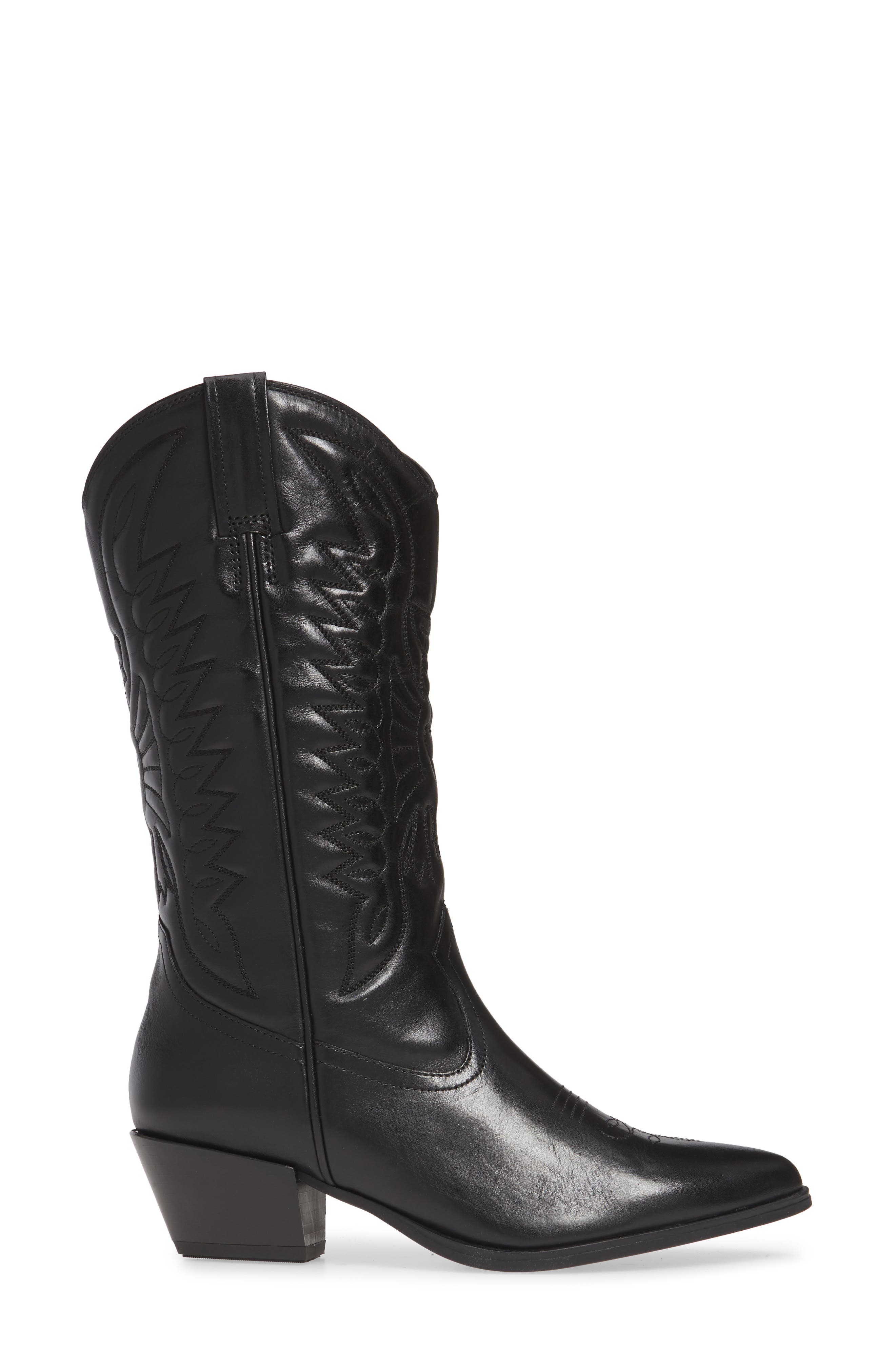 Vagabond Shoemakers Emily Western Boot, Alternate, color, 