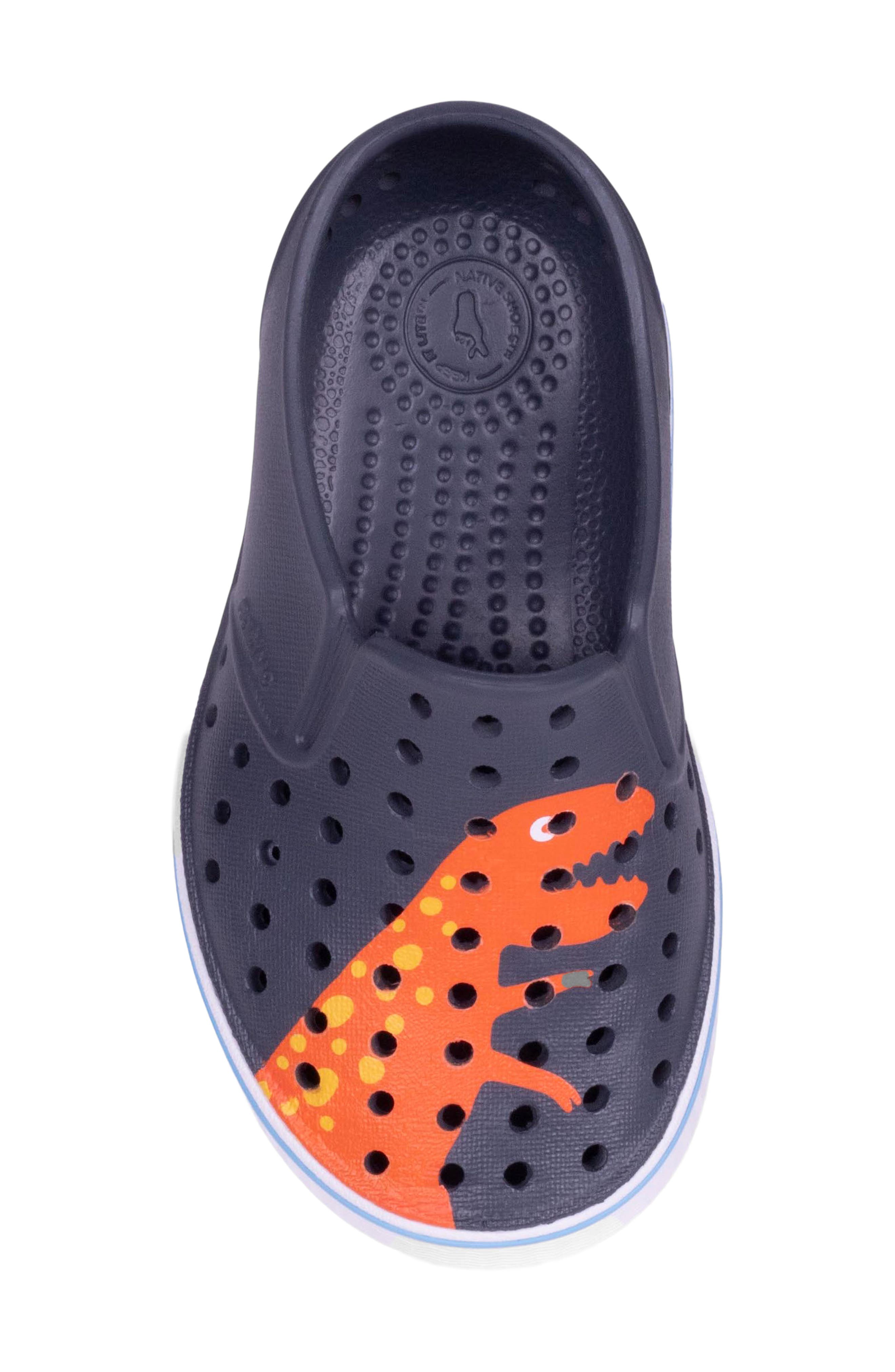 Native Shoes Kids' Miles Slip-On Sneaker, Alternate, color, Dinosaur
