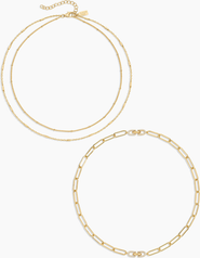 Electric Picks Costar Necklace Set of 2