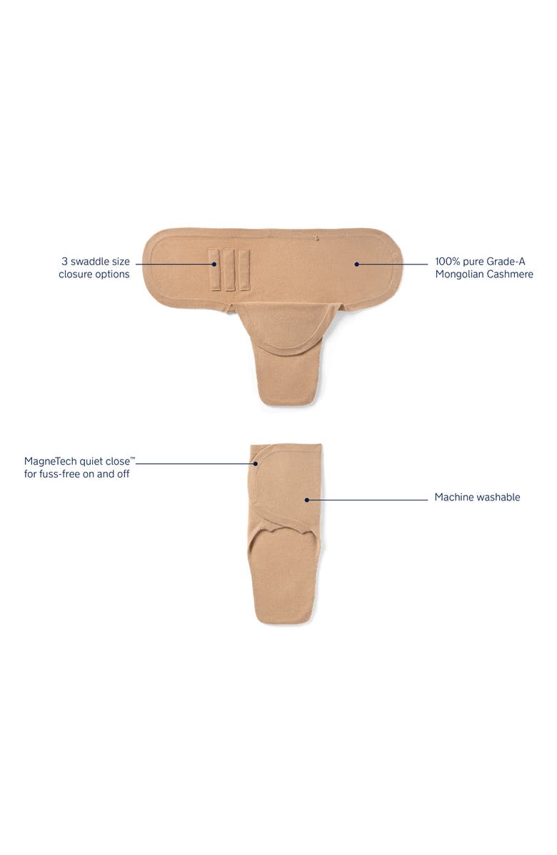 Nuna Cashmere Swaddle, Alternate, color, Shadow