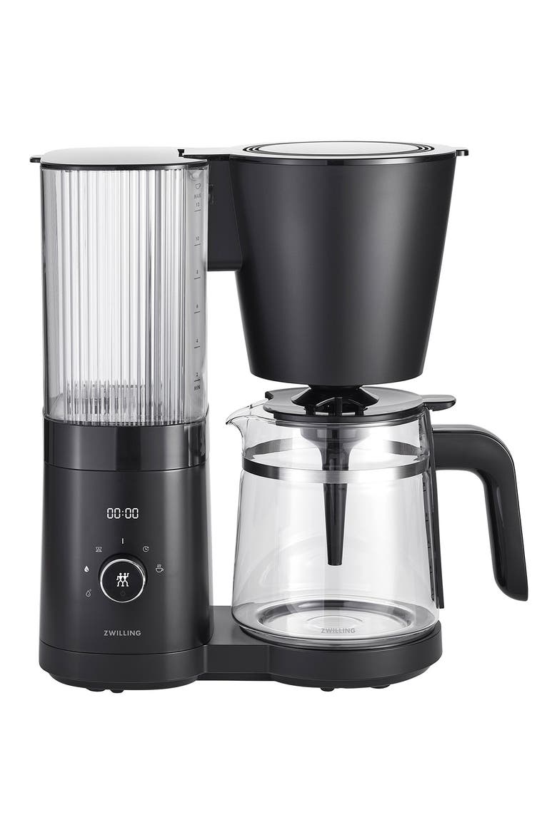 Enfinigy 12-Cup Drip Coffee Maker, Main, color, BLACK