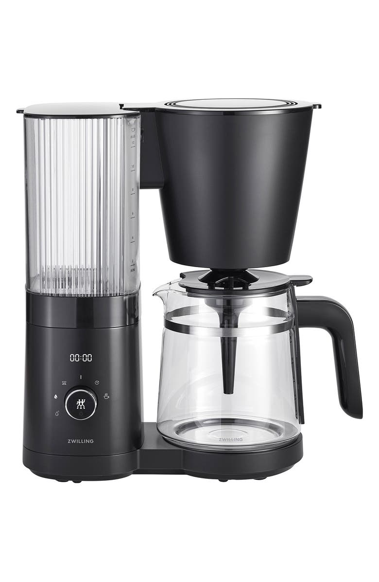 ZWILLING Enfinigy 12-Cup Drip Coffee Maker, Main, color, Black
