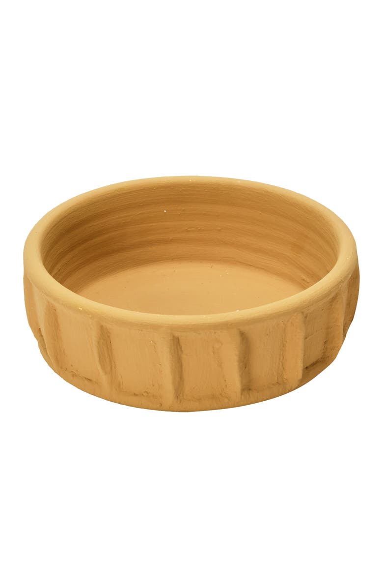 Storied Home Decorative Terra-cotta Bowl, Main, color, Brown