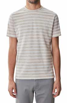 Robert Barakett Hockney Stripe Short Sleeve Crewneck T-Shirt
