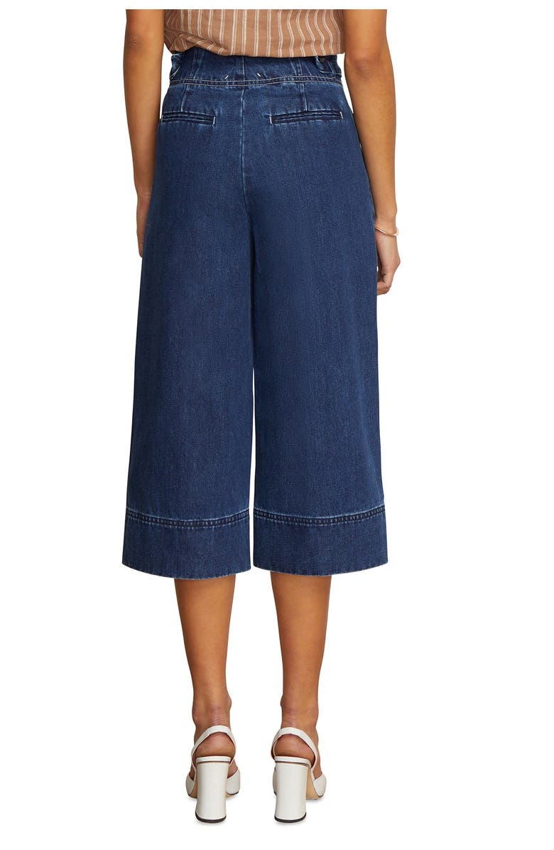 Habitual Button Fly High Rise Wide Leg Crop Nonstretch Jeans, Alternate, color,