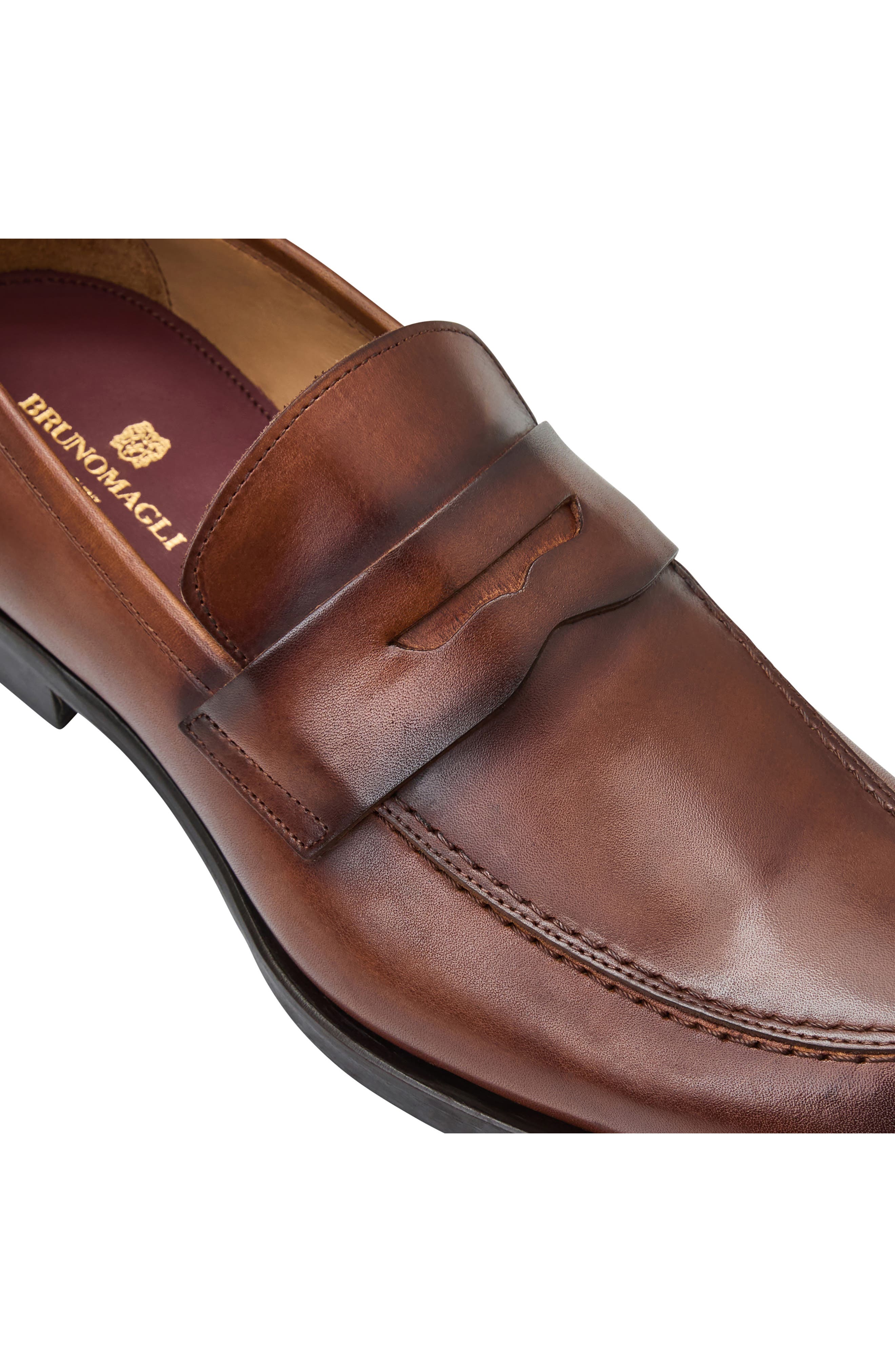 Bruno Magli Payton Penny Loafer, Alternate, color, Cognac