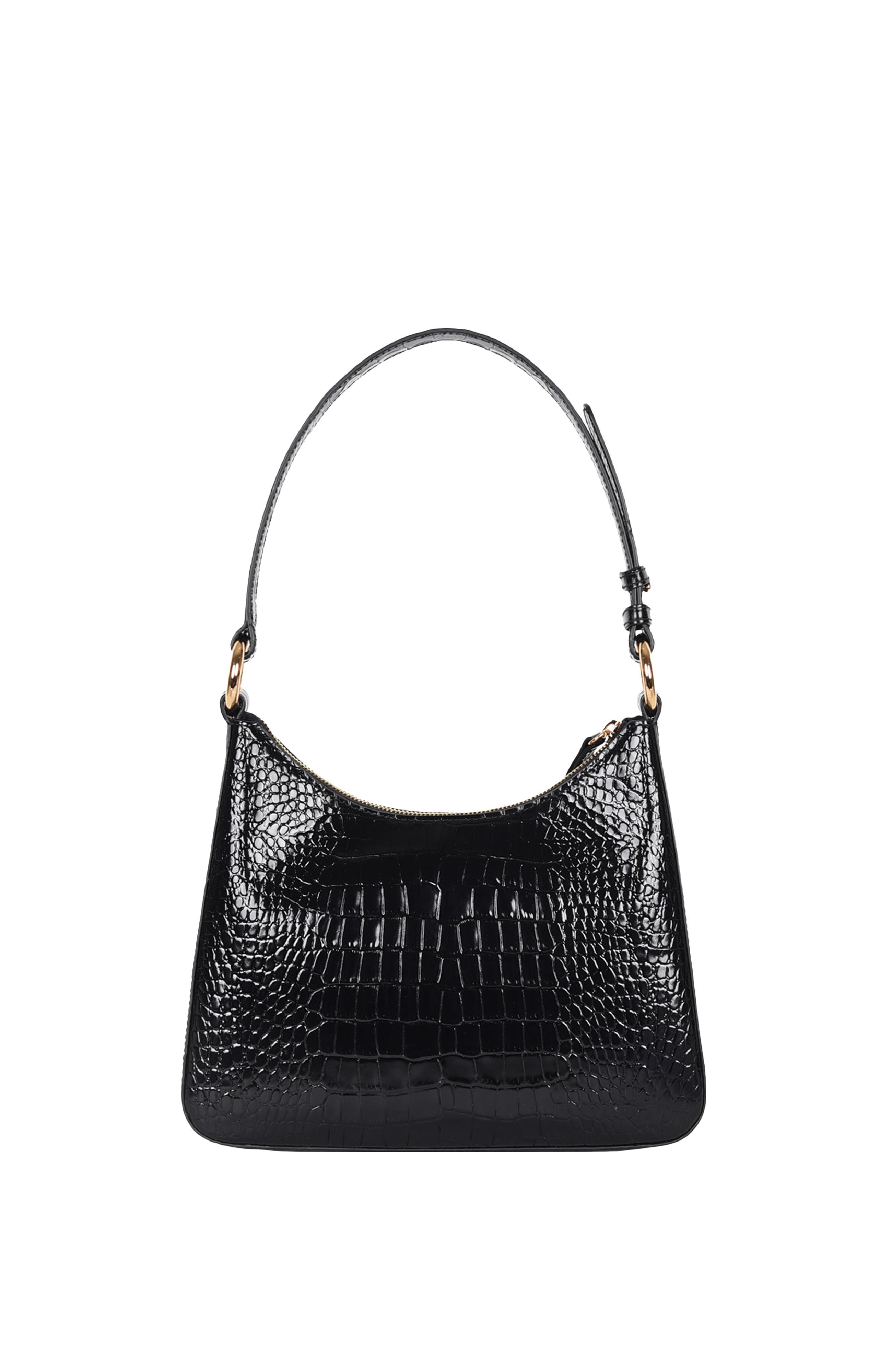 HYER GOODS Upcycled Leather Medium Shoulder Bag, Main, color, 