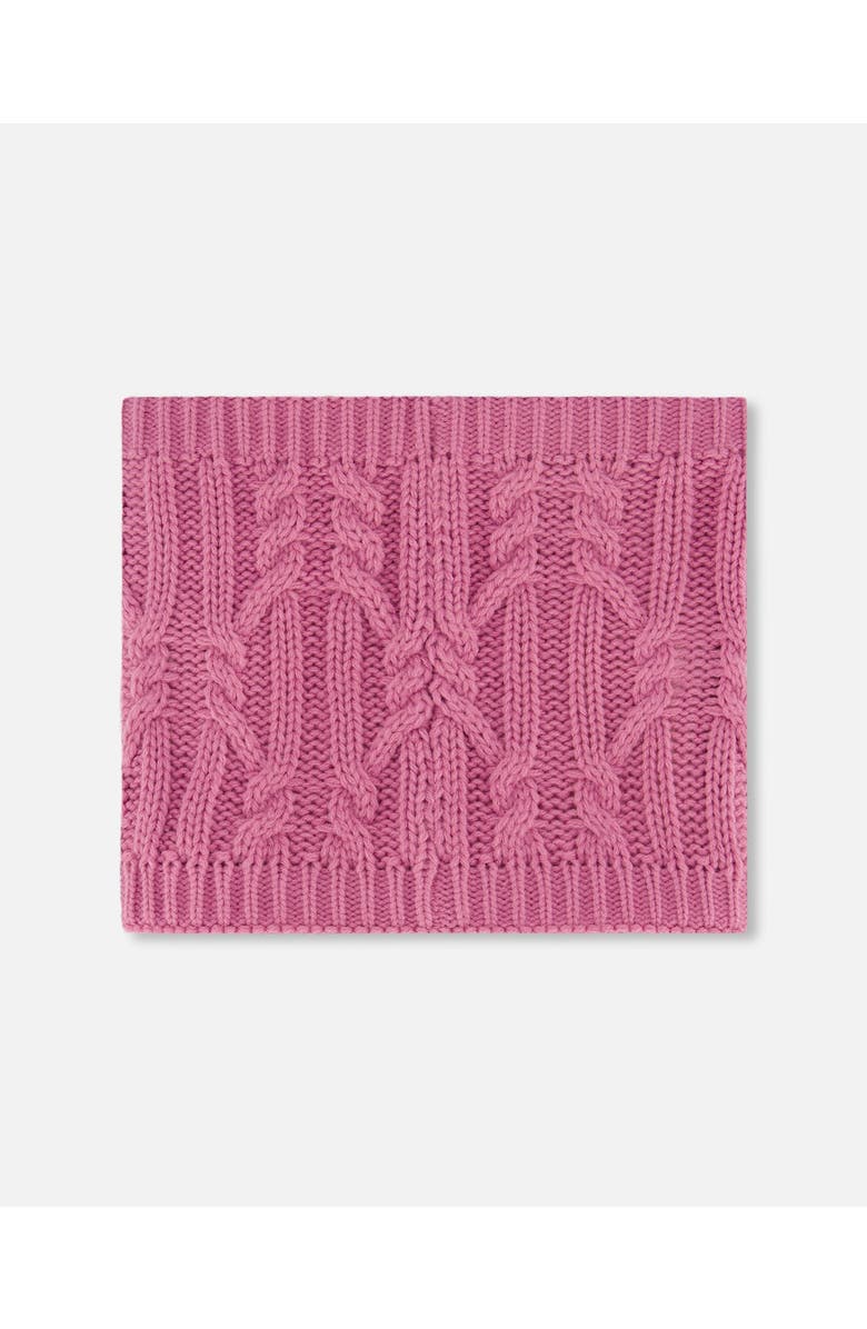 Deux par Deux Lined Winter Neckwarmer, Main, color, Purple