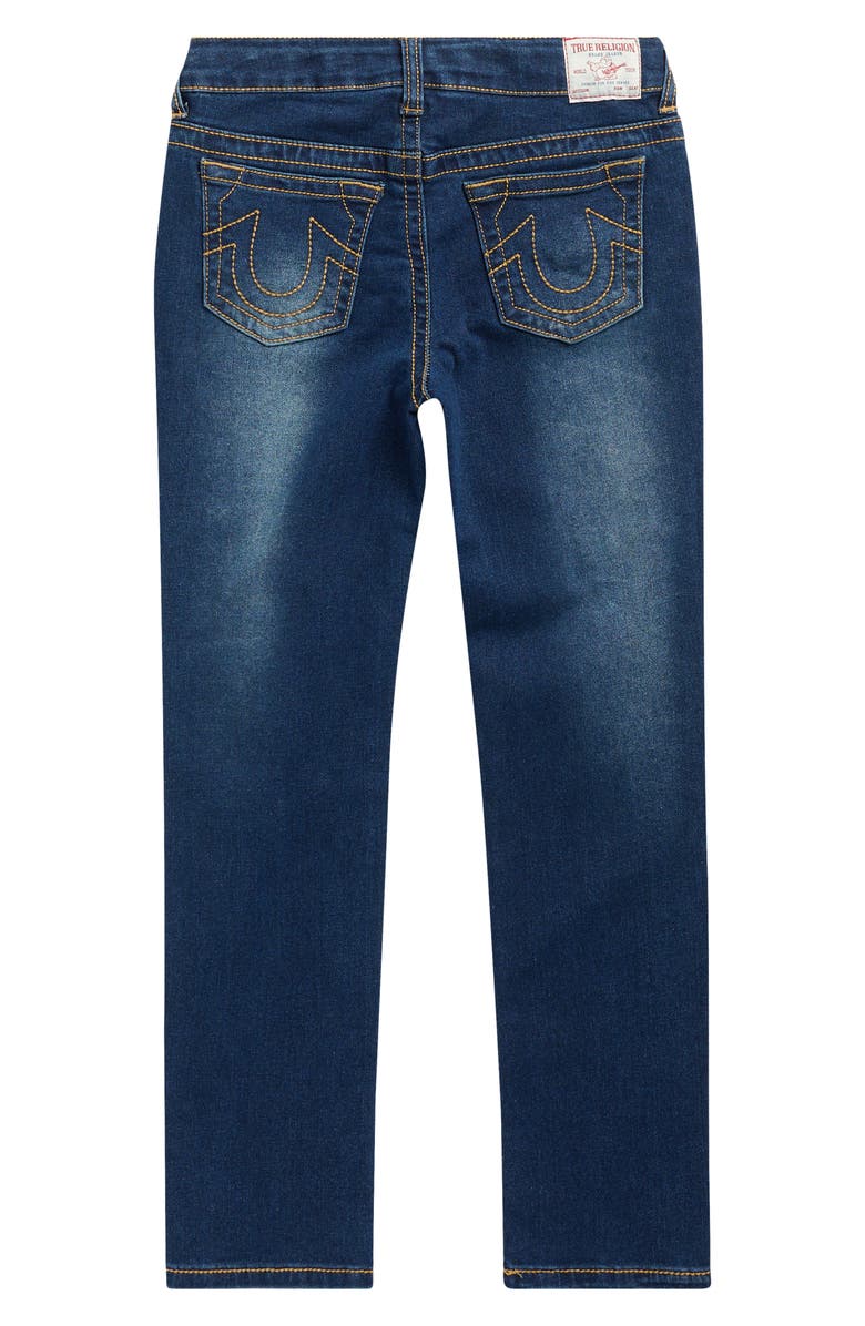 True Religion Kids' Tear & Repair Jeans, Alternate, color, Dark Blue