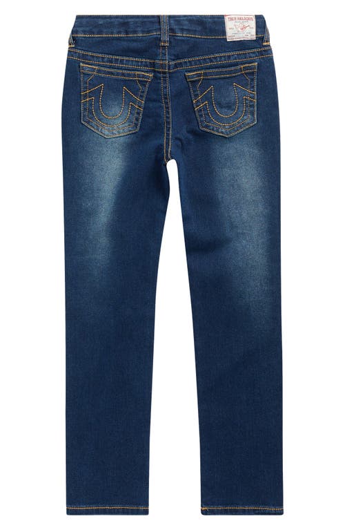 True Religion Kids' Tear & Repair Jeans In Blue
