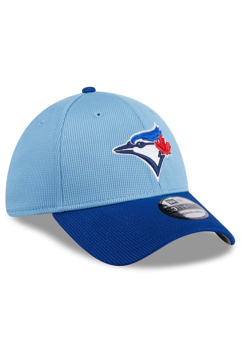 Men's New Era  Light Blue Toronto Blue Jays 2024 Batting Practice 39THIRTY Flex Hat, Alternate, color, Light Blue