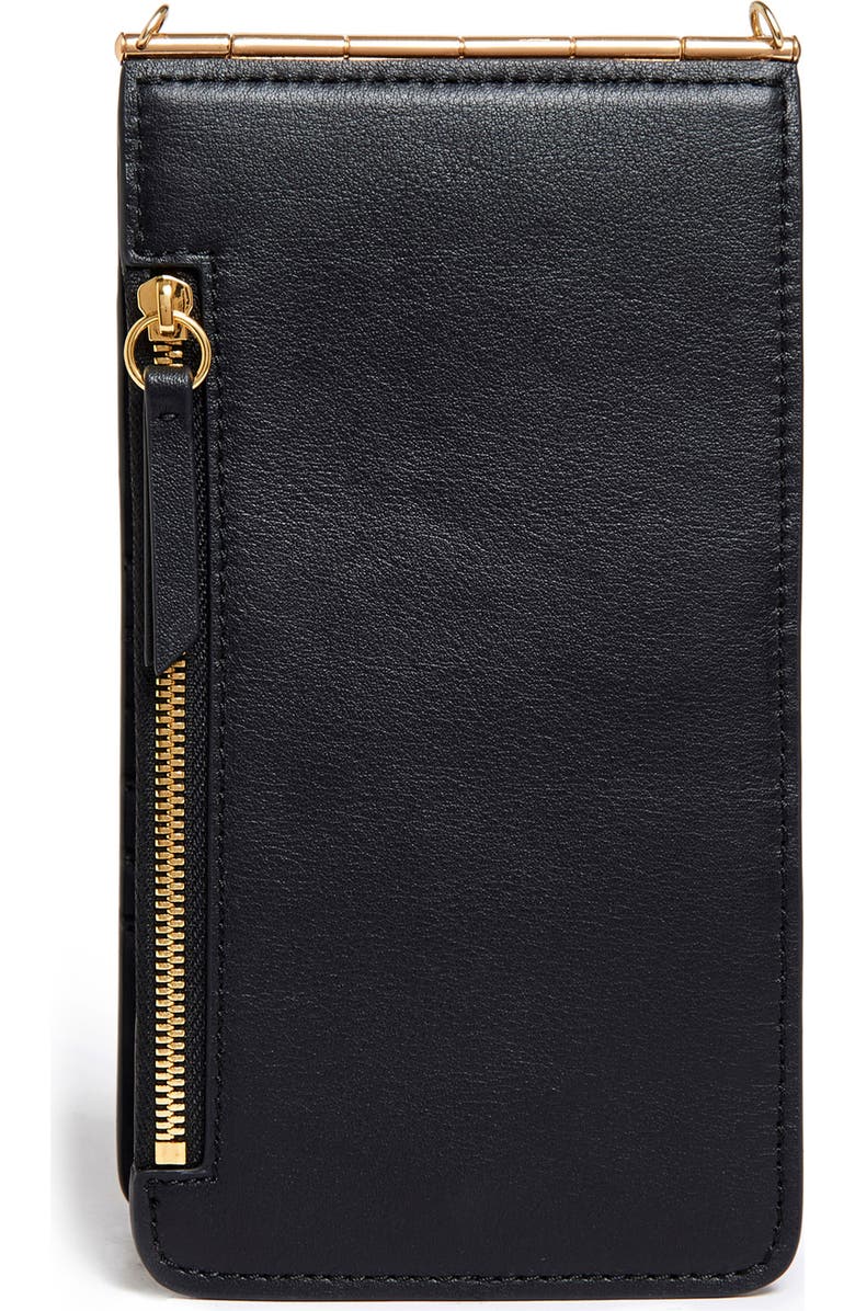 Thacker Nora Leather Phone Crossbody Bag, Main, color,