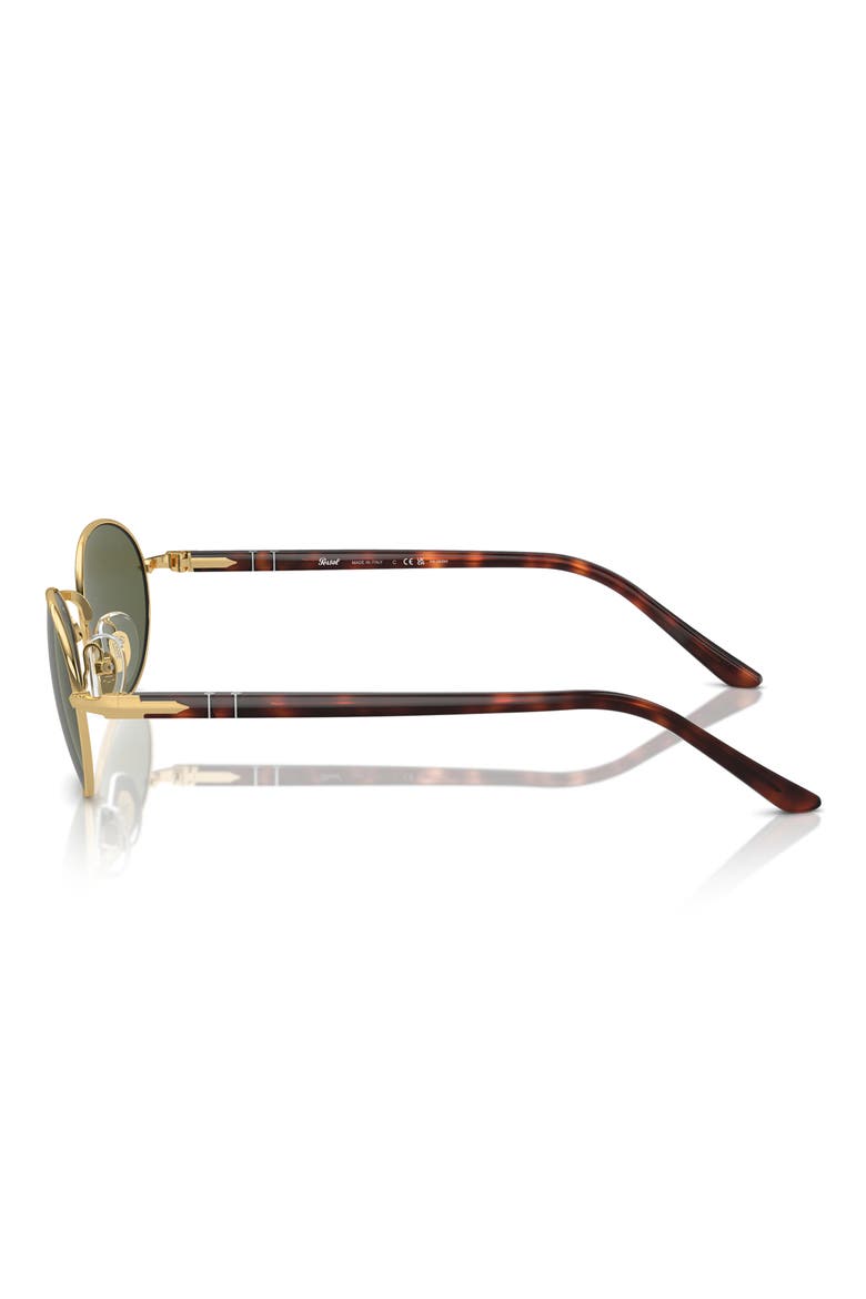 Ida 52mm Polarized Oval Sunglasses, Alternate, color, GOLD