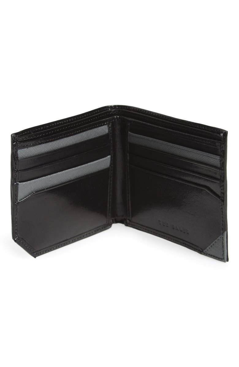 Ted Baker London Leather Bifold Wallet, Alternate, color, 
