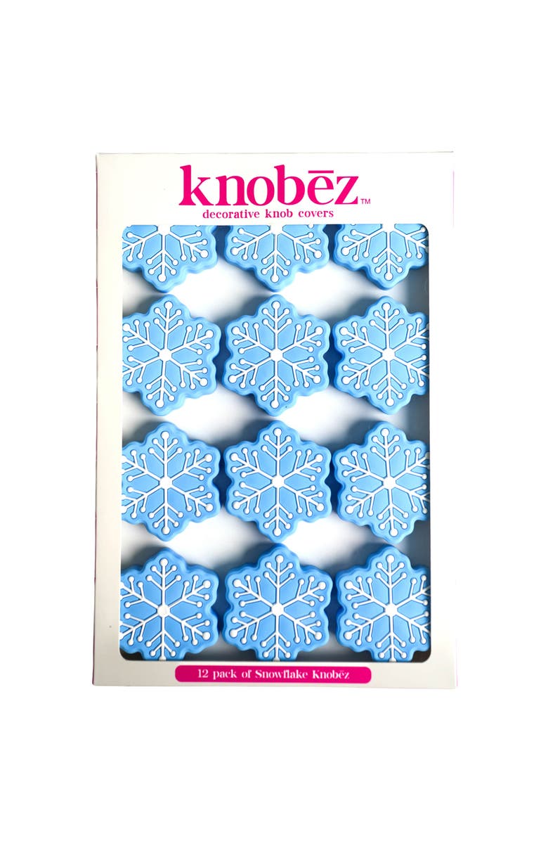 Knobēz Decorative Knob Covers Snowflake, Main, color, 