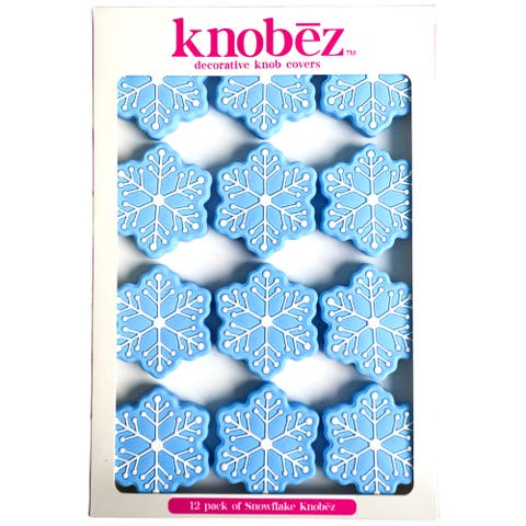 Decorative Knob Covers Snowflake