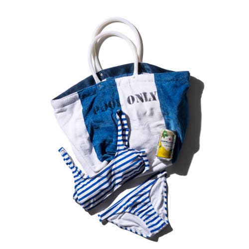 Puebco Terrycloth Pool Bag Assorted Colors In Assorted Color
