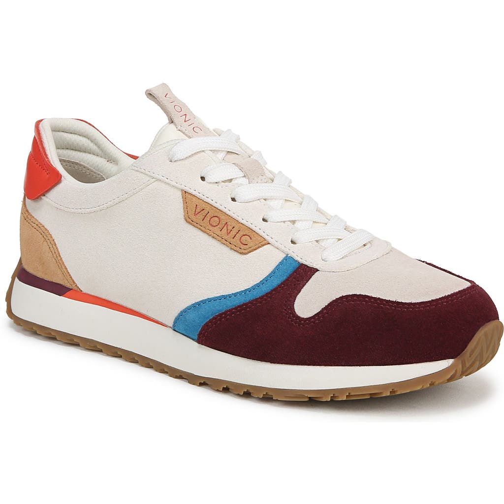 Vionic Monarch Sneaker In Ivory Multi