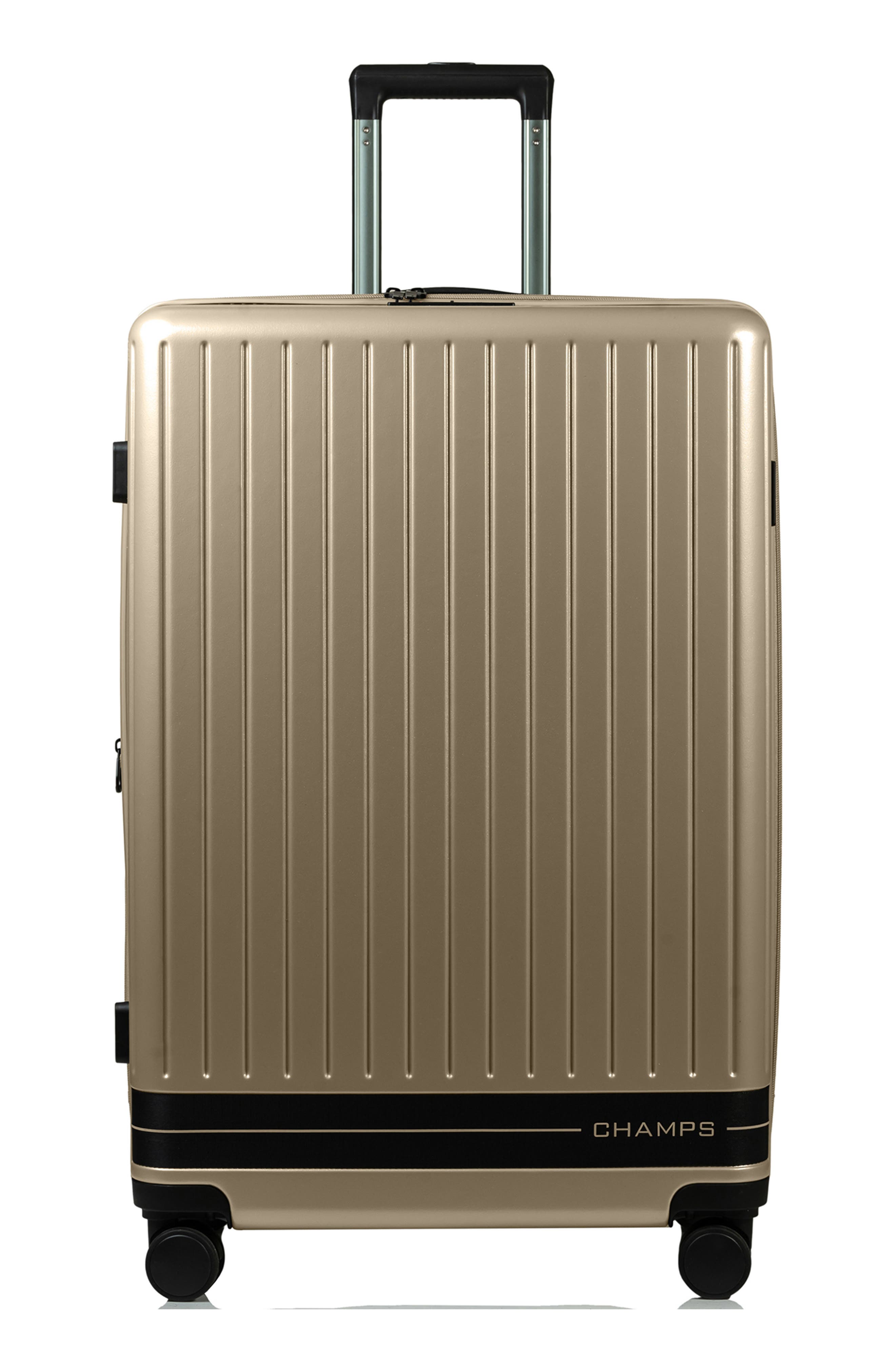 CHAMPS Fresh II 3-Piece Wheeled Luggage Set, Alternate, color, Sand