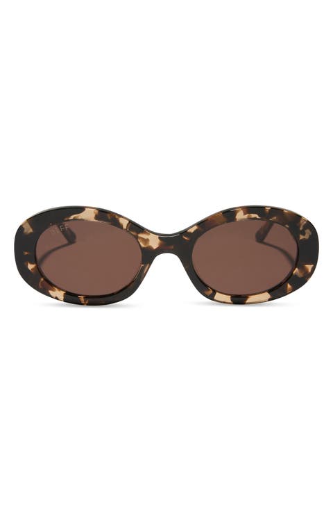 Lainey 52mm Oval Sunglasses