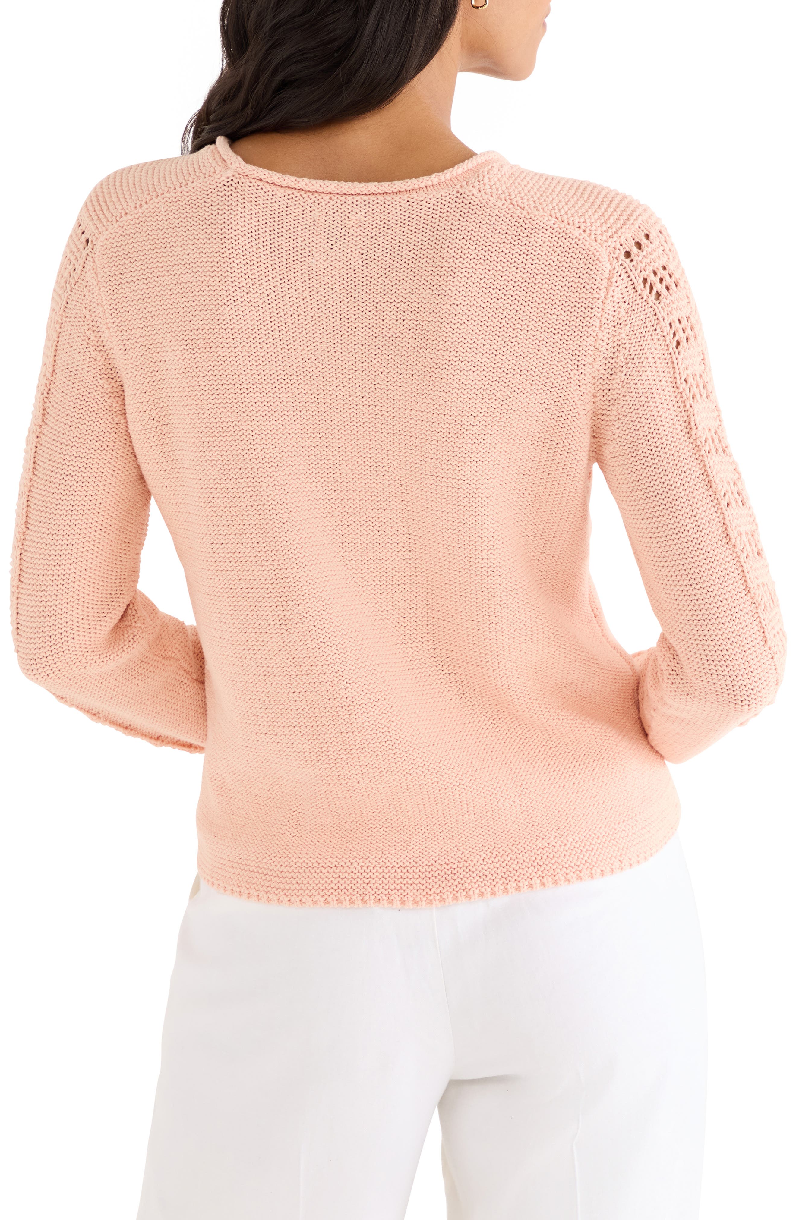 Crochet Sleeve Sweater - image 4