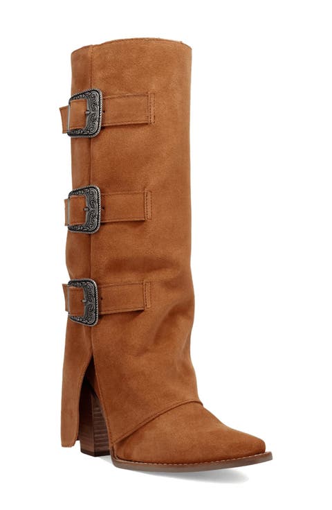 Buckle Bunny Knee High Western Boot (Women)