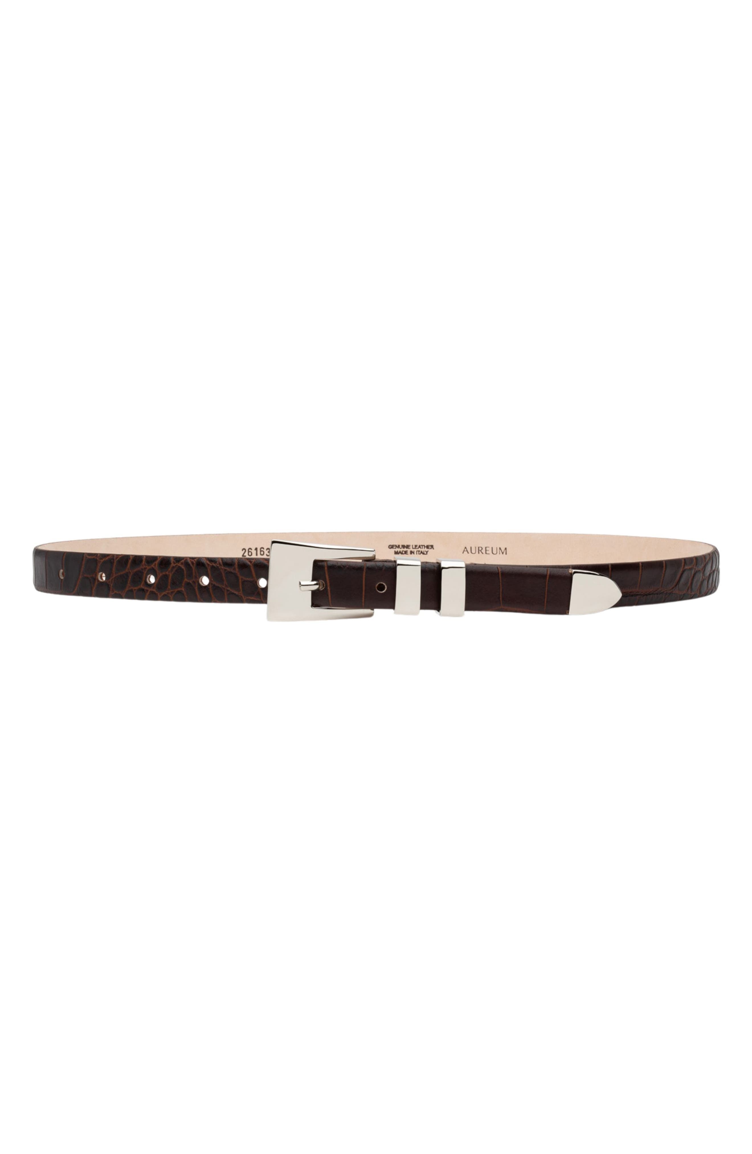 selected ESPRESSO CROC/ SILVER