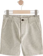 NEXT Kids' Linen & Cotton Chino Shorts