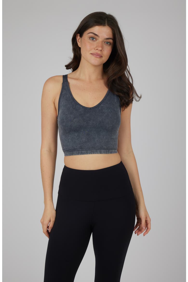 2-Pack Stone Wash Seamless Alamo Tanks, Alternate, color, COCOA/ BLACK