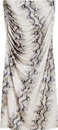 Desigual Snakeskin Print Skirt
