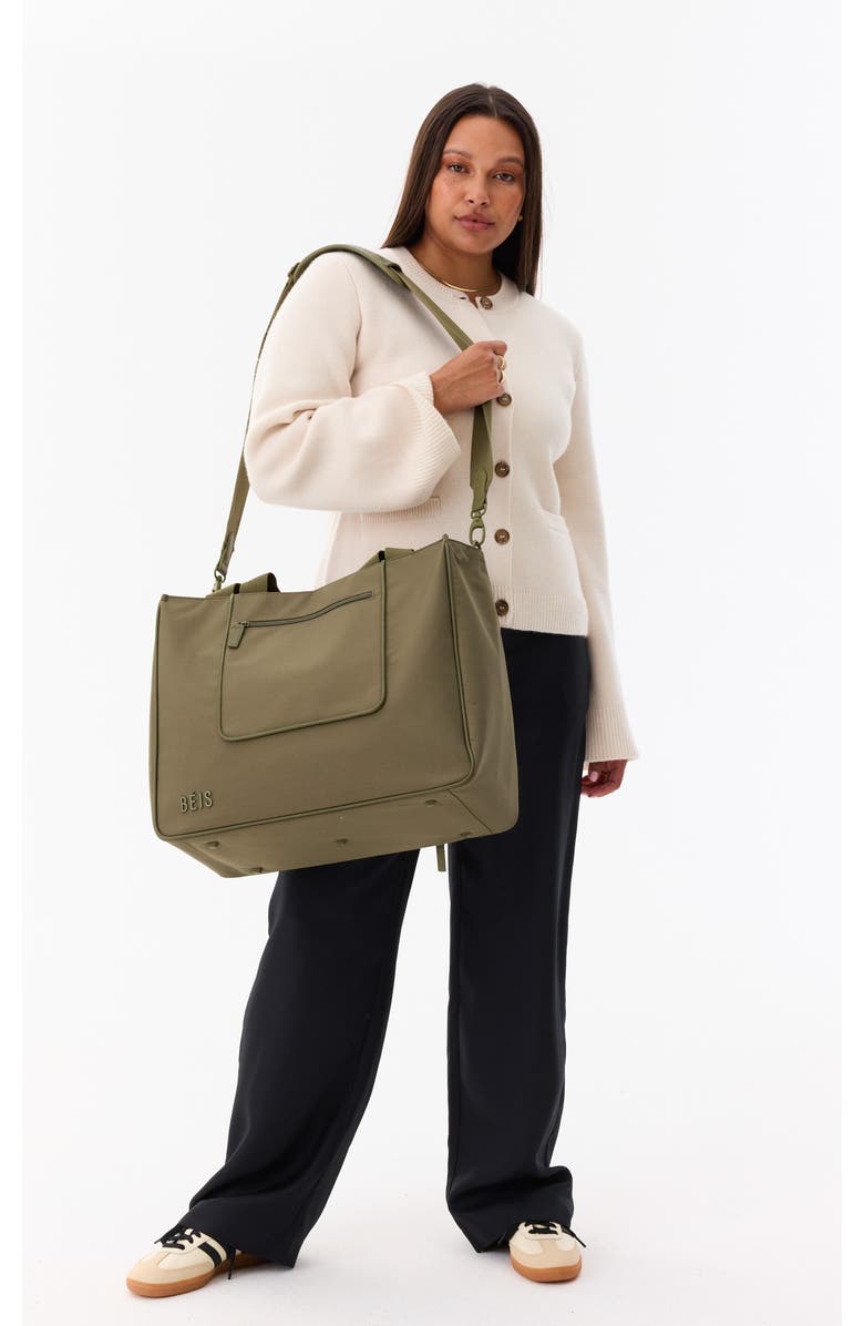 Béis The East/West Water Repellent Tote, Alternate, color,