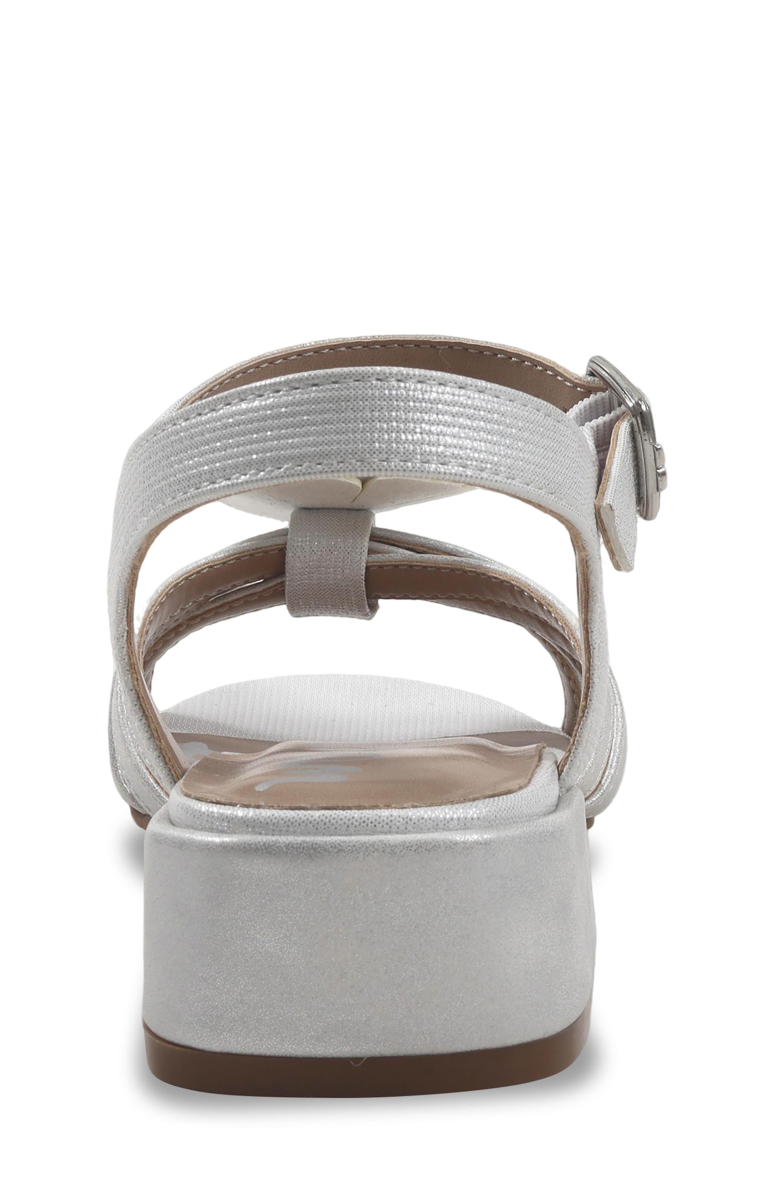 Sam Edelman Kids' Calla Flower Ankle Strap Sandal, Alternate, color, White