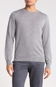 Nordstrom Washable Merino Wool Crewneck Sweater