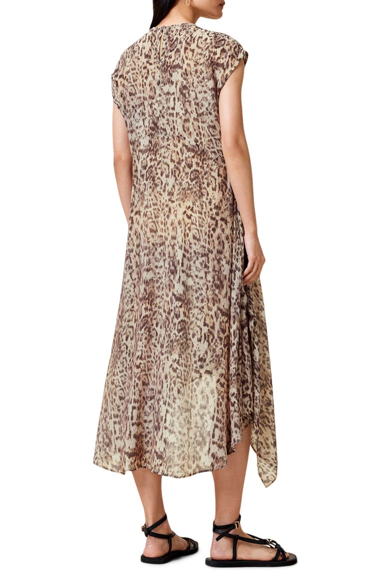 Arwen High Low Dress, Alternate, color, EVIA SAND WHITE