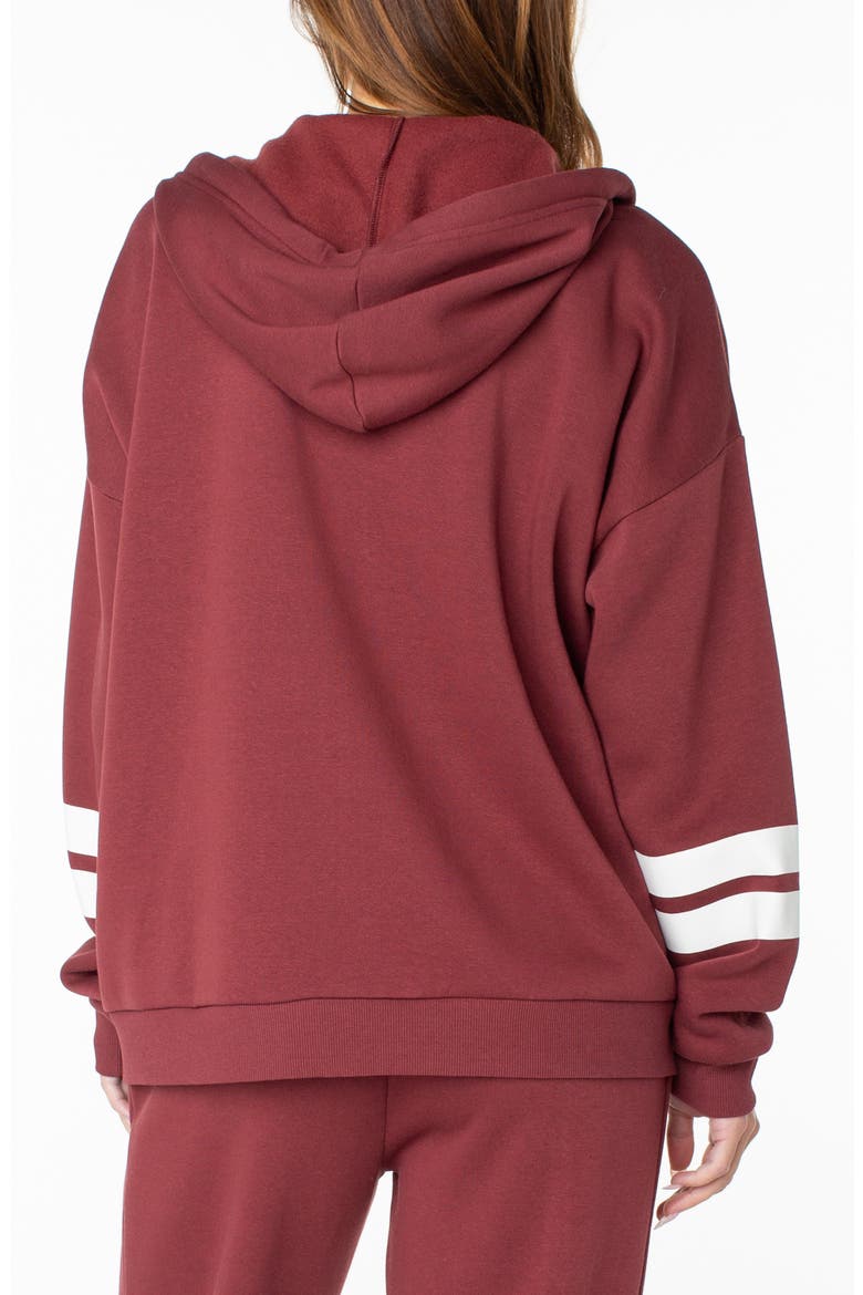 Sunset Hoodie, Alternate, color, PORT