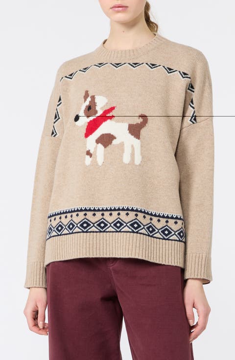 Pavidi Intarsia Virgin Wool Sweater