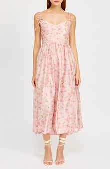 En Saison Josette Floral Midi Dress