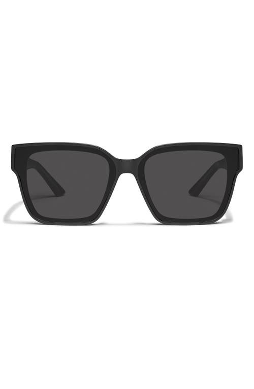 Quay Drive In 66mm Square Sunglasses In Black