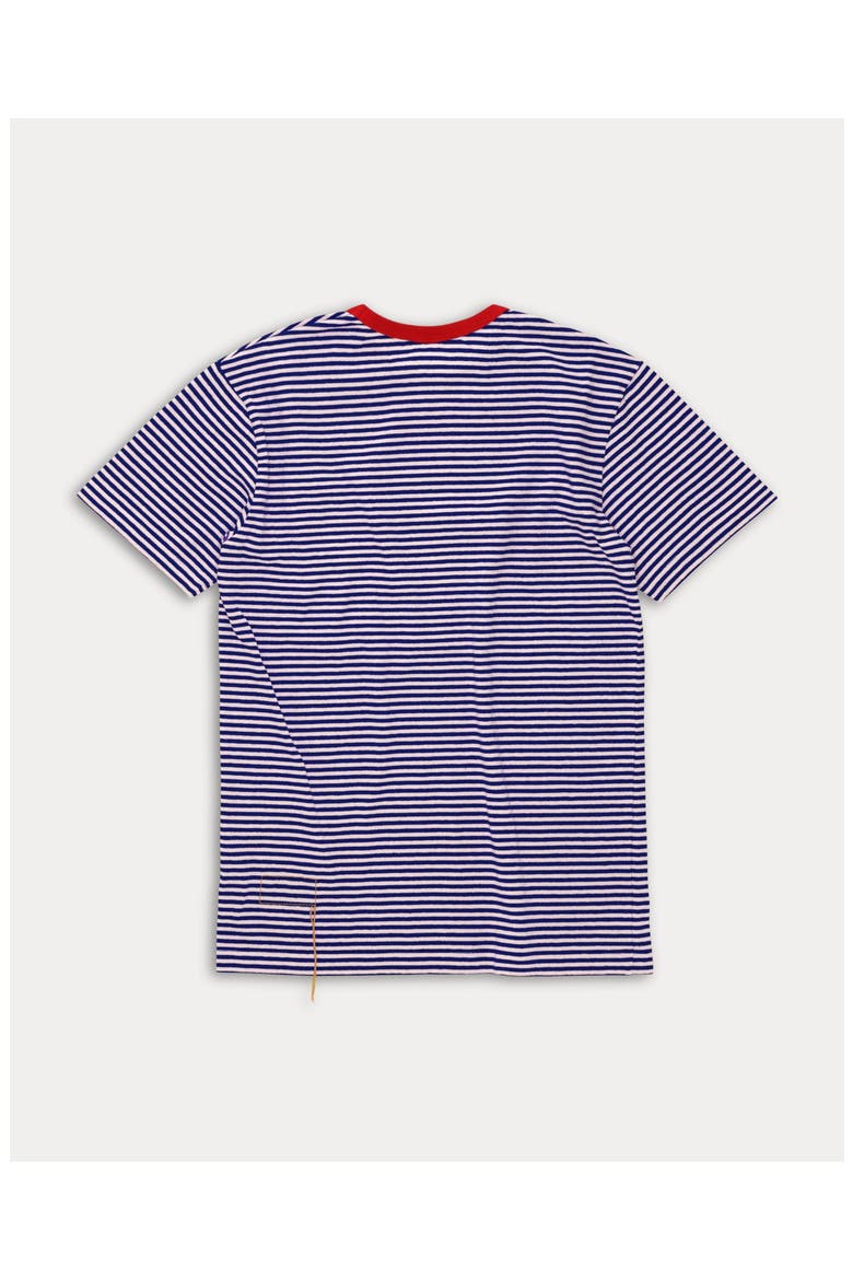 Stripes Striped Pattern T-Shirt, Alternate, color, Blue