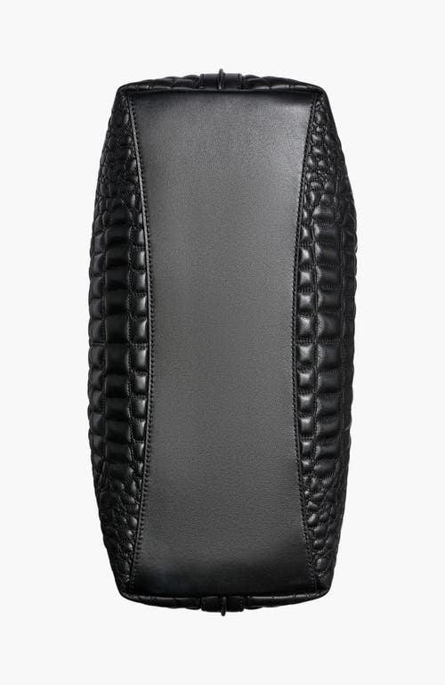 Donna Karan New York Glenwood Quilted Croc Satchel