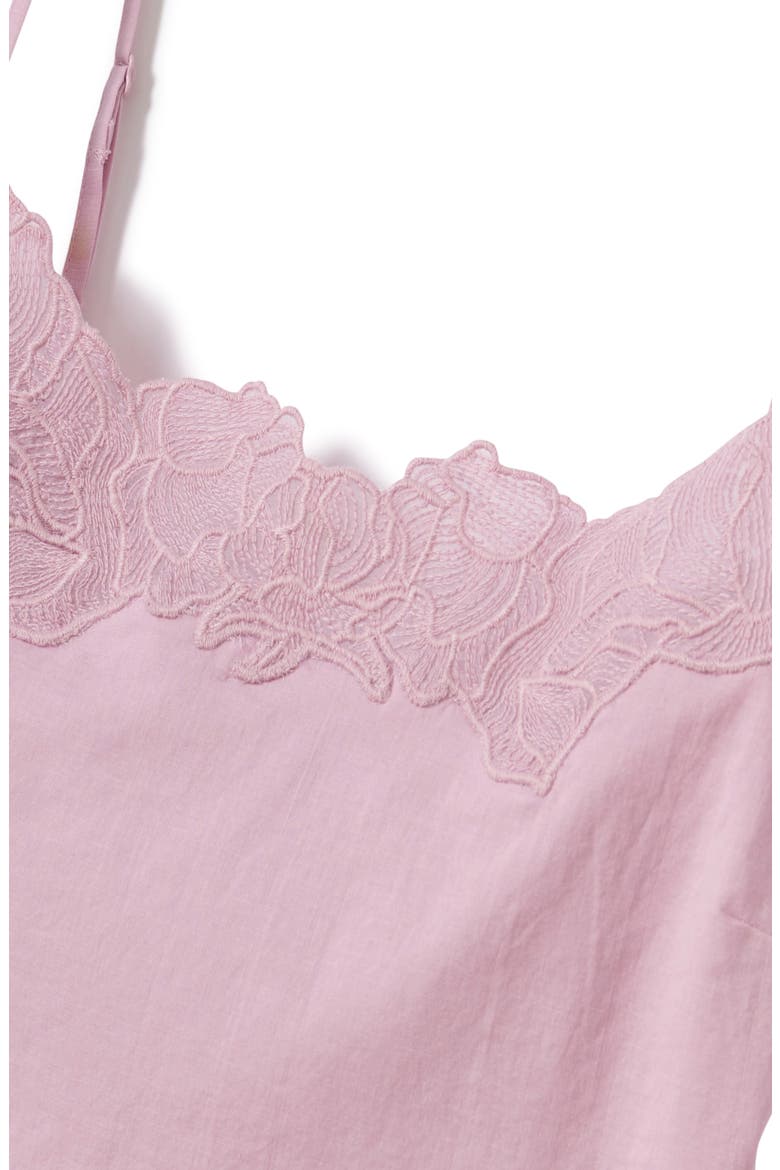 Voile Fleur Pajamas, Alternate, color, LILAC