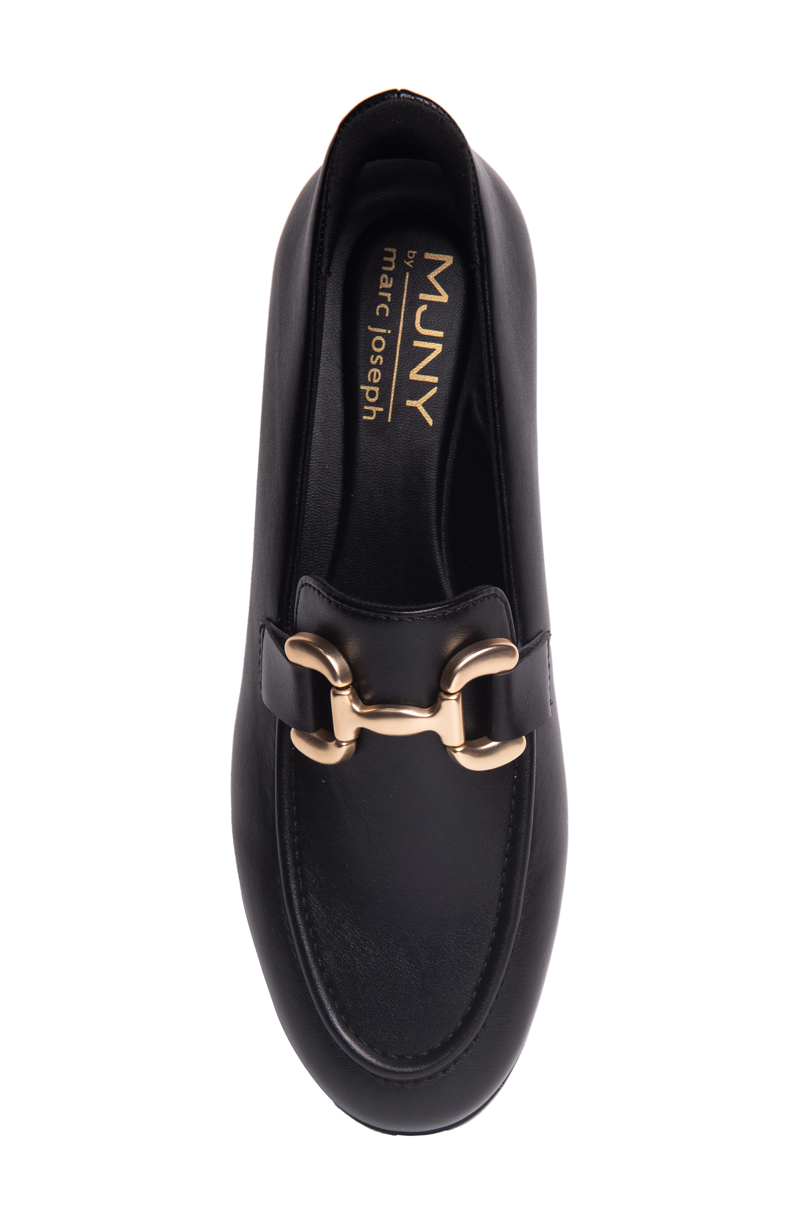 Marc Joseph New York Avery St. Hands Free Tech Bit Loafer, Alternate, color, Black Napa Leather