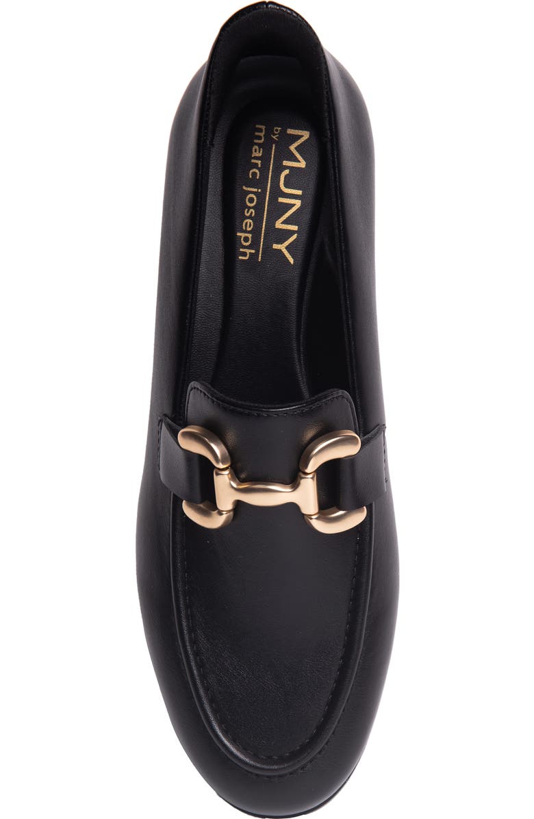 Marc Joseph New York Avery St. Hands Free Tech Bit Loafer, Alternate, color, Black Napa Leather